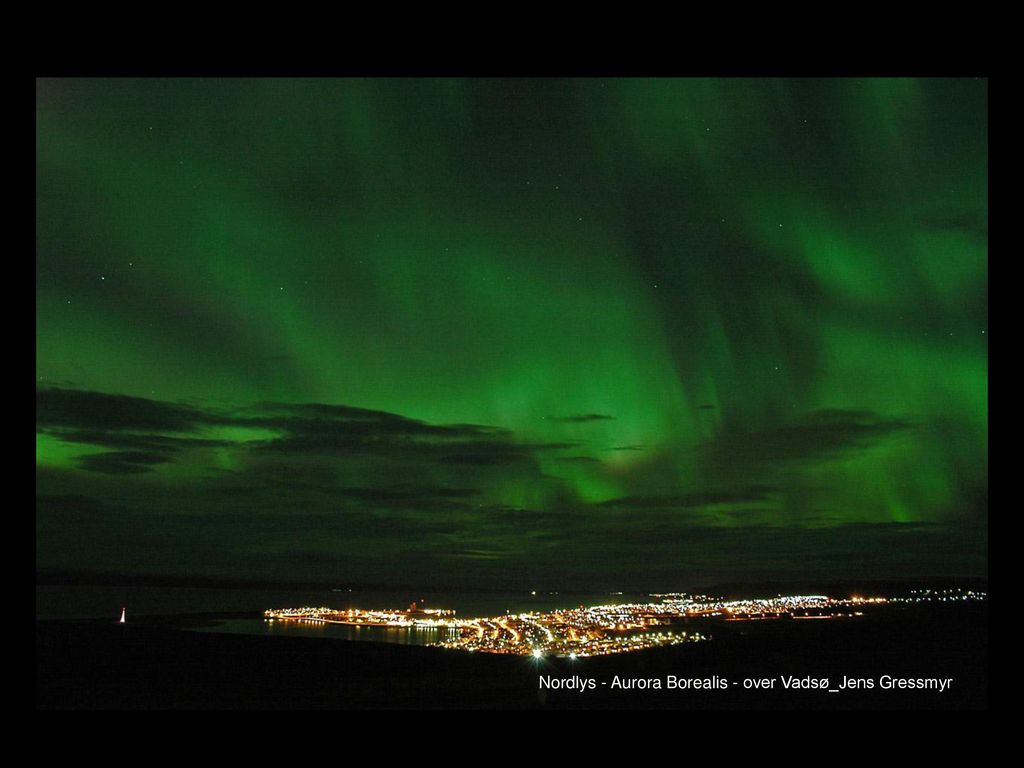 Nordlys - Aurora Borealis - over Vadsø_Jens Gressmyr