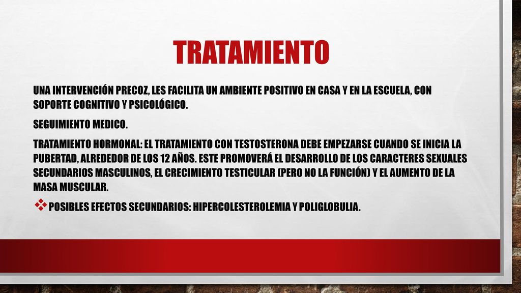 TRATAMIENTO Una intervención precoz, les facilita un ambiente positivo en casa y en la escuela, con soporte cognitivo y psicológico.