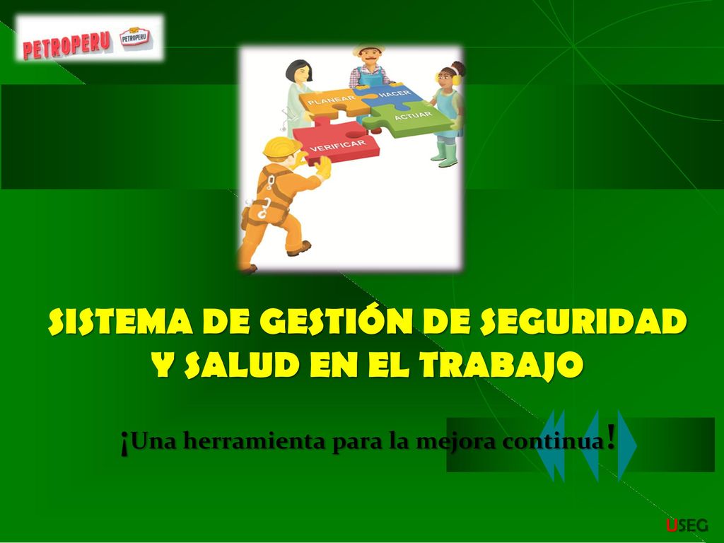 SISTEMA DE GESTIÓN DE SEGURIDAD Y SALUD EN EL TRABAJO