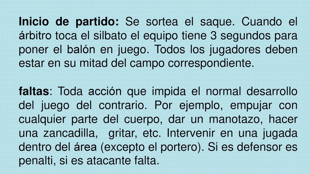 Inicio de partido: Se sortea el saque