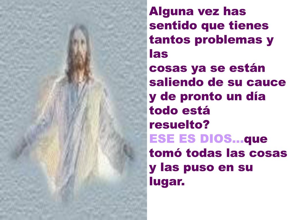 Alguna vez has sentido que tienes tantos problemas y las