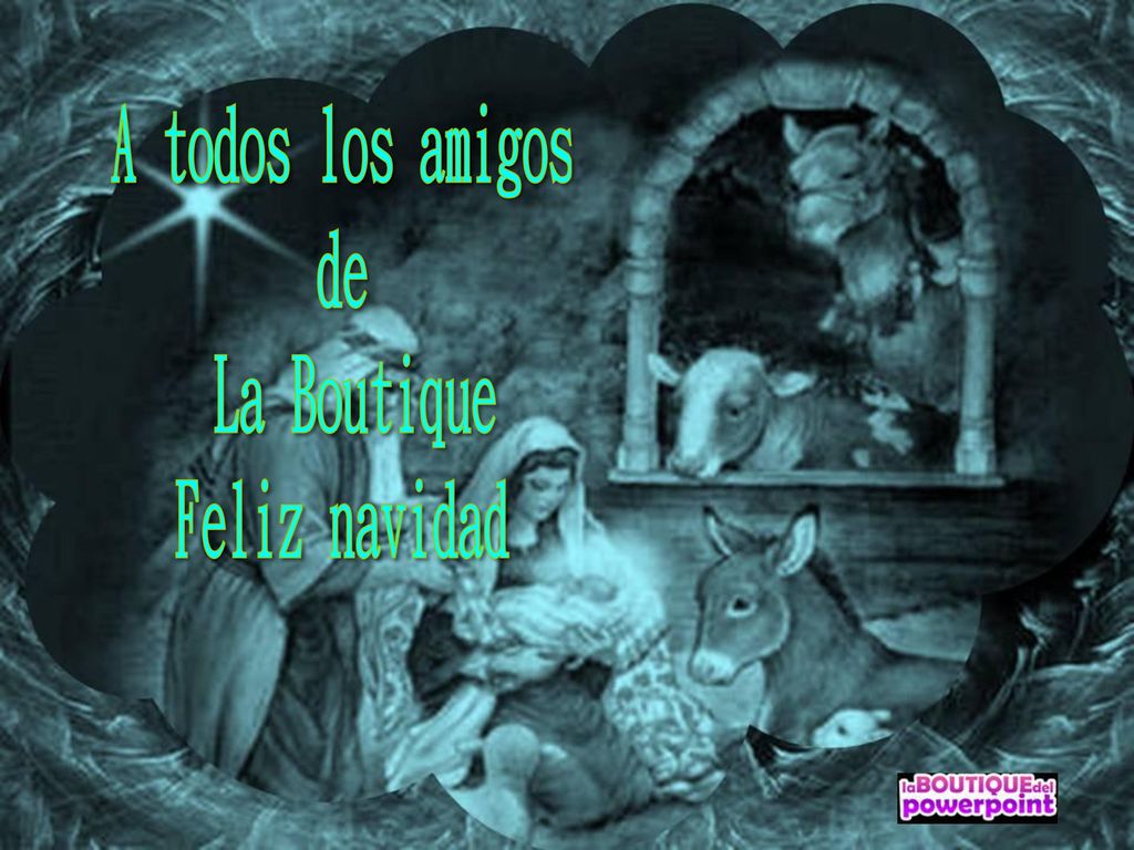 A todos los amigos de La Boutique Feliz navidad