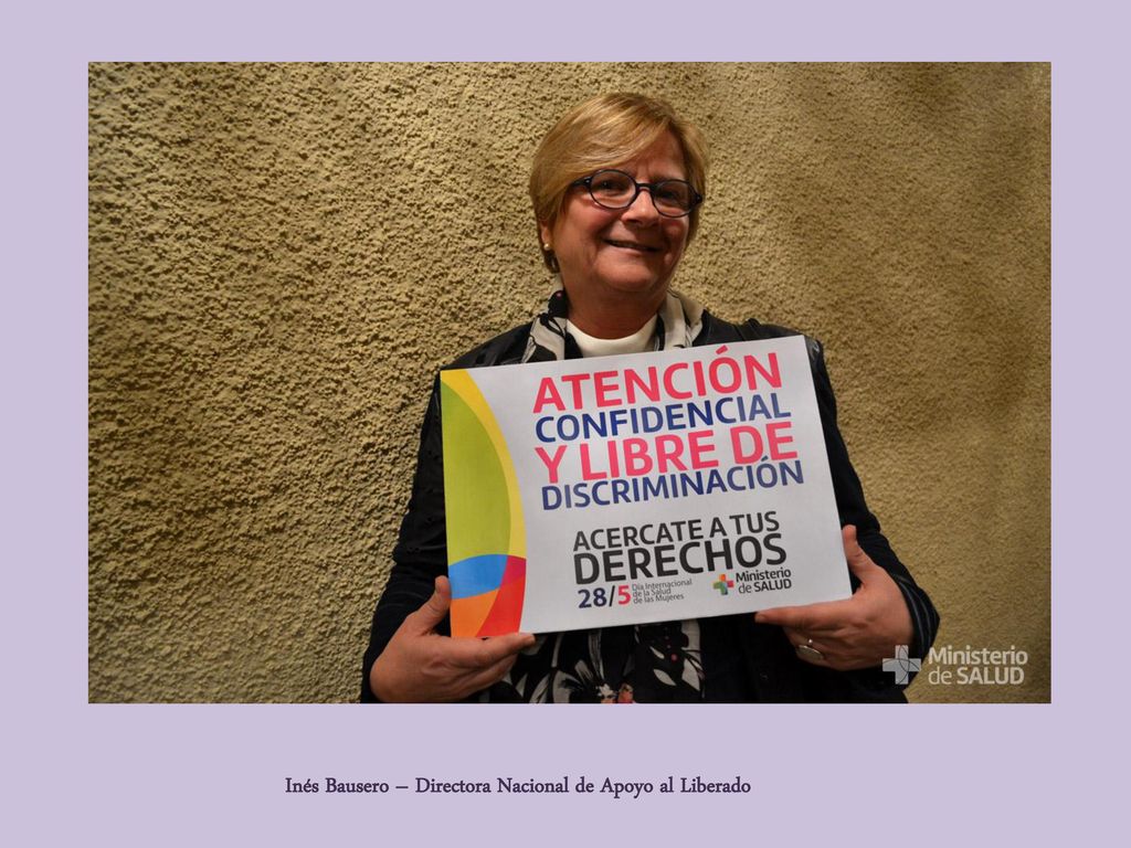 Inés Bausero – Directora Nacional de Apoyo al Liberado
