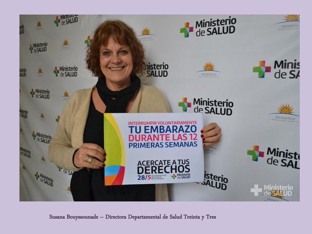 Susana Bouyssounade – Directora Departamental de Salud Treinta y Tres