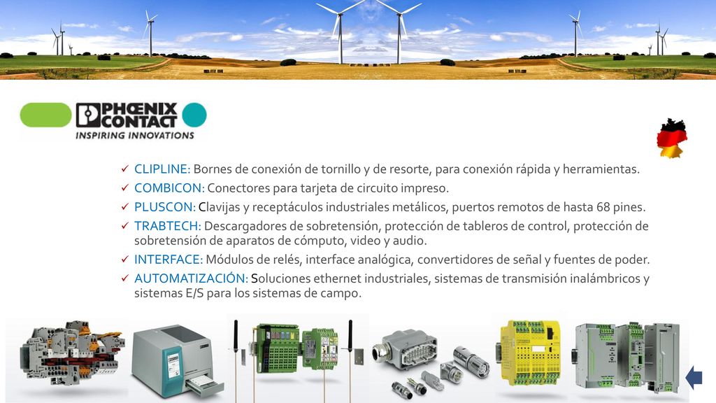 CLIPLINE: Bornes de conexión de tornillo y de resorte, para conexión rápida y herramientas.