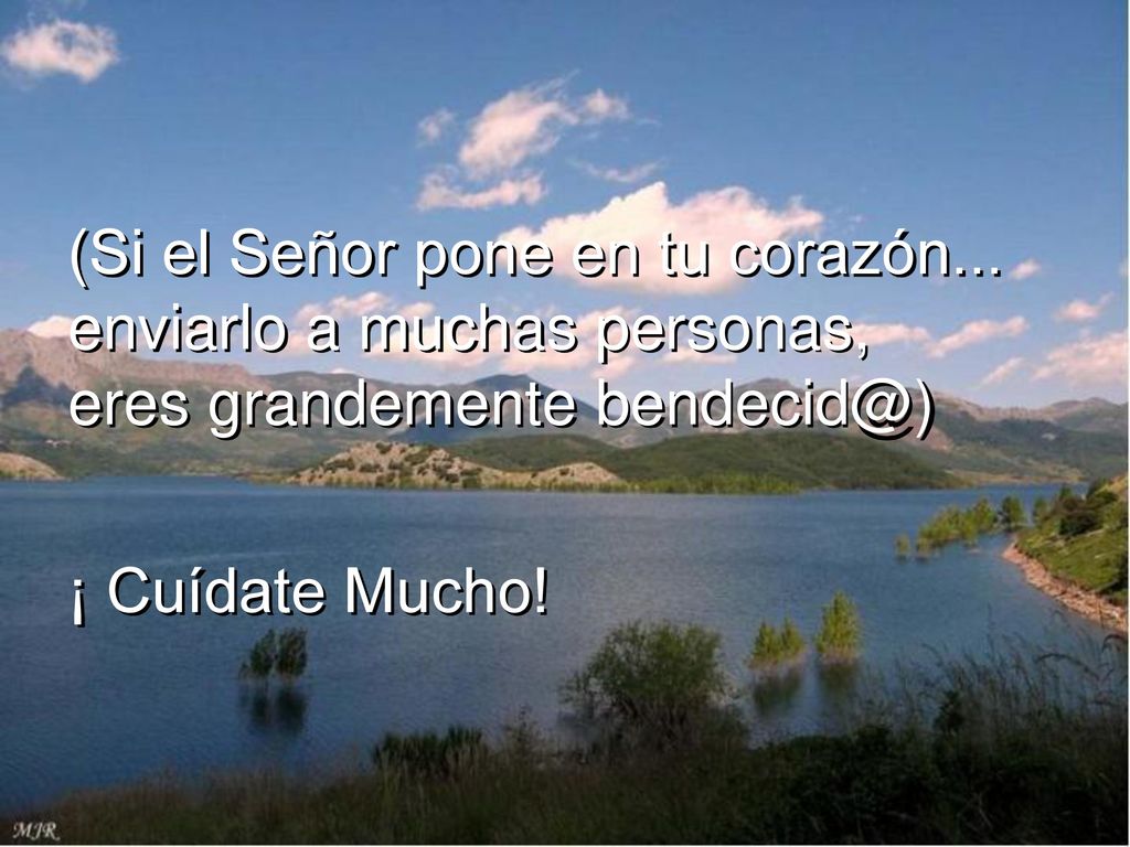 (Si el Señor pone en tu corazón