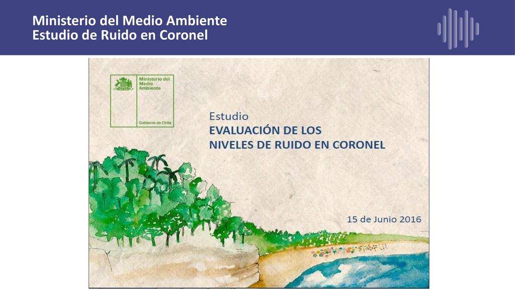 Ministerio del Medio Ambiente Estudio de Ruido en Coronel