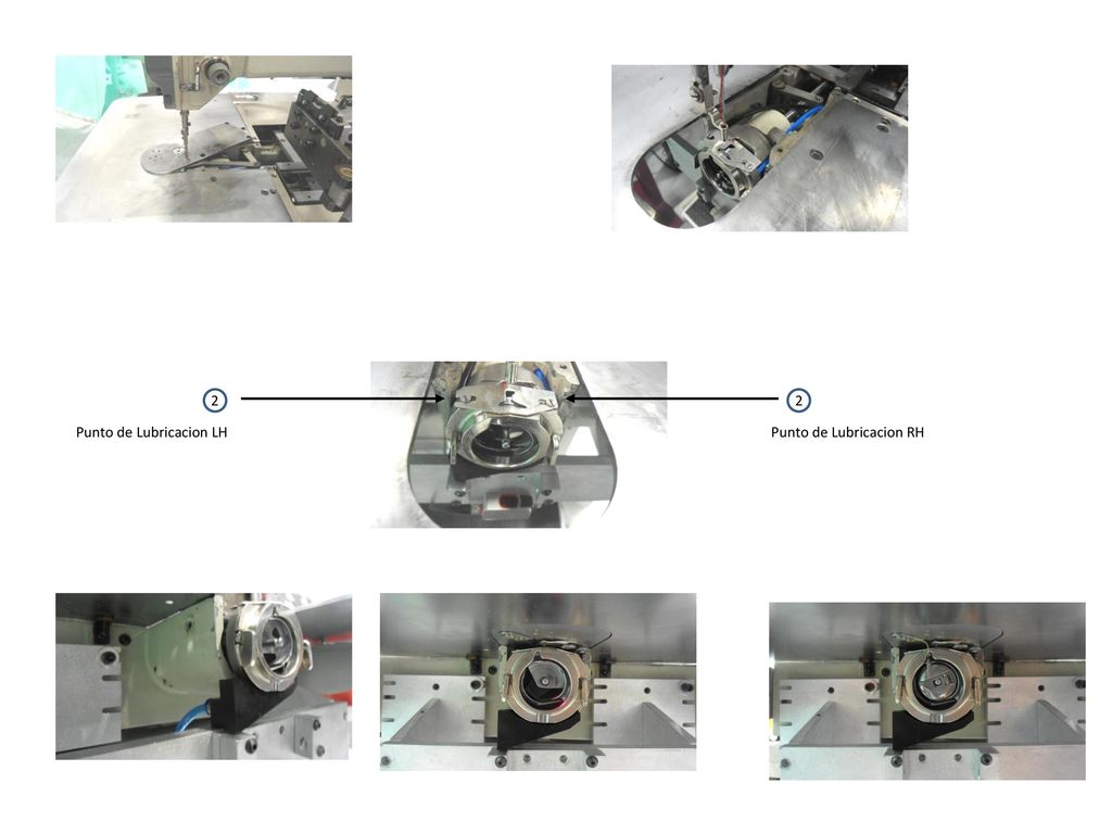 2 2 Punto de Lubricacion LH Punto de Lubricacion RH