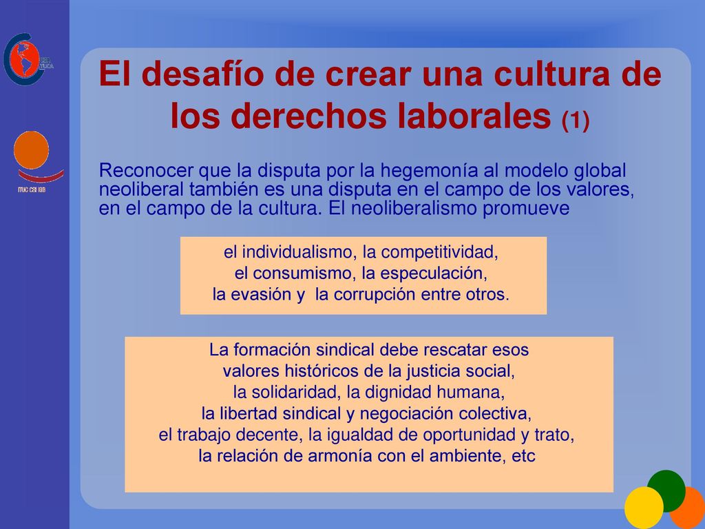 El desafío de crear una cultura de los derechos laborales (1)