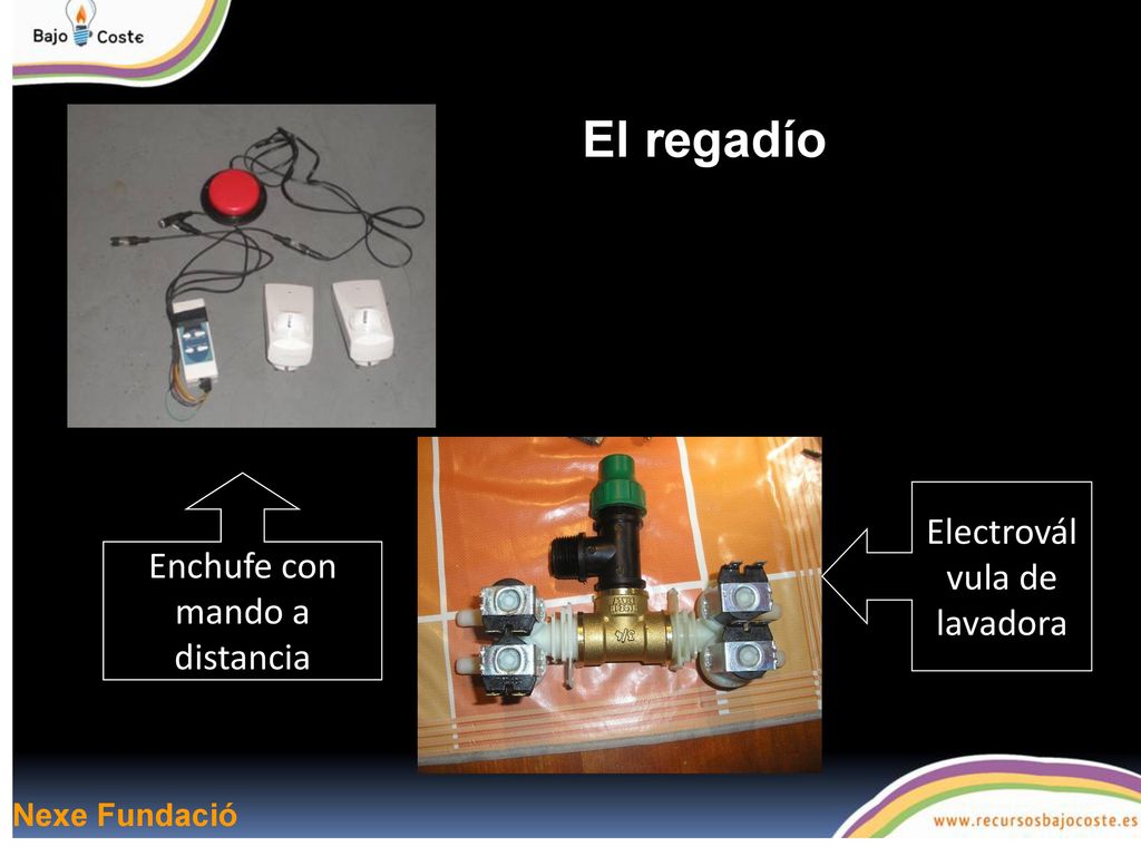 El regadío Enchufe con mando a distancia Enchufe con mando a distancia