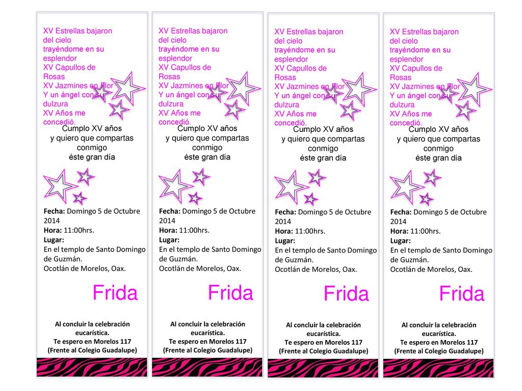 Frida Frida Frida Frida Cumplo XV años y quiero que compartas conmigo