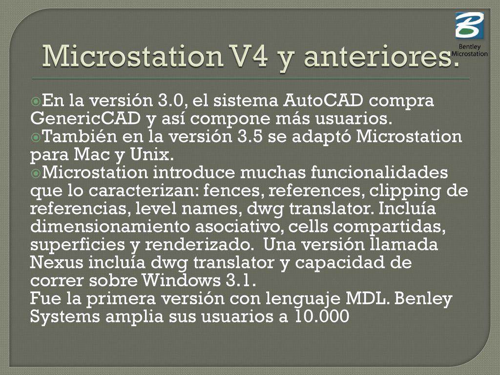 Microstation para mac os Microstation para mac os