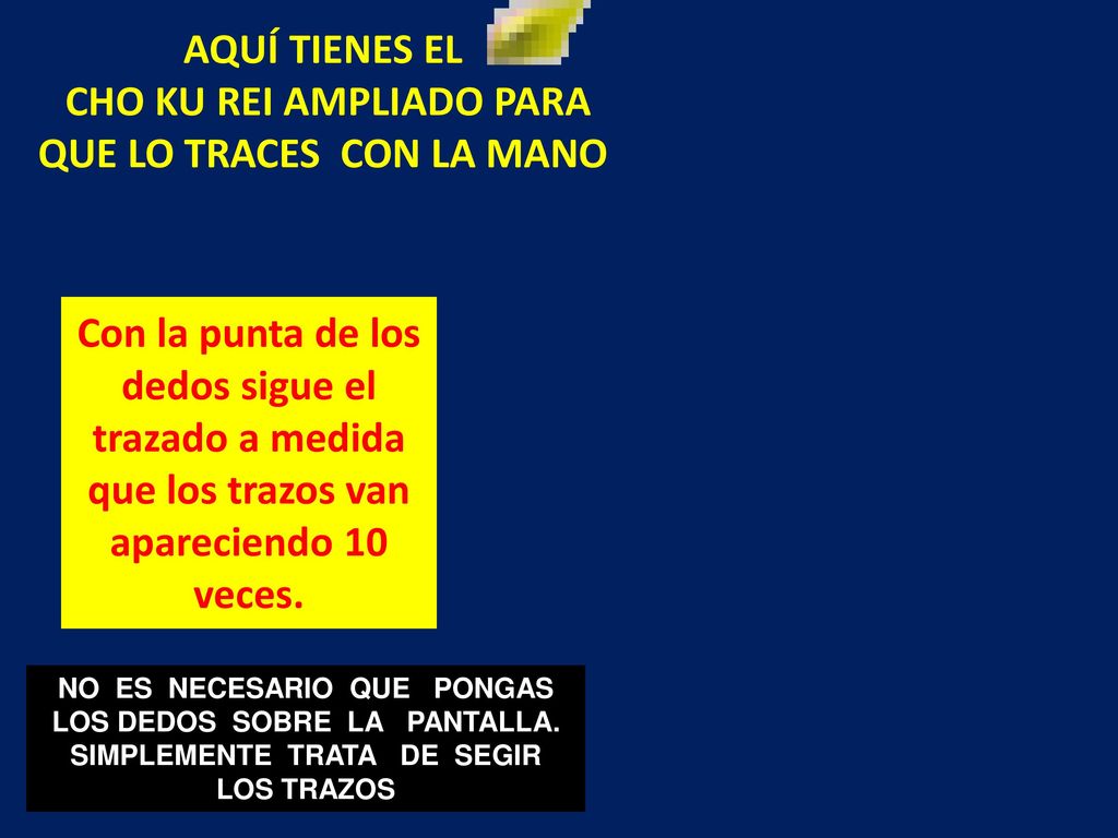 AQUÍ TIENES EL CHO KU REI AMPLIADO PARA QUE LO TRACES CON LA MANO