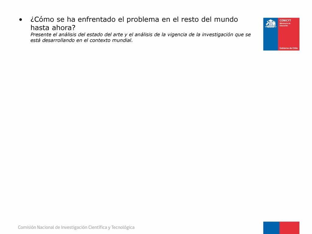¿Cómo se ha enfrentado el problema en el resto del mundo hasta ahora
