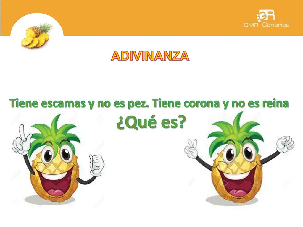 Tiene escamas y no es pez. Tiene corona y no es reina