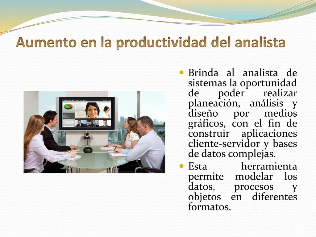 Aumento en la productividad del analista