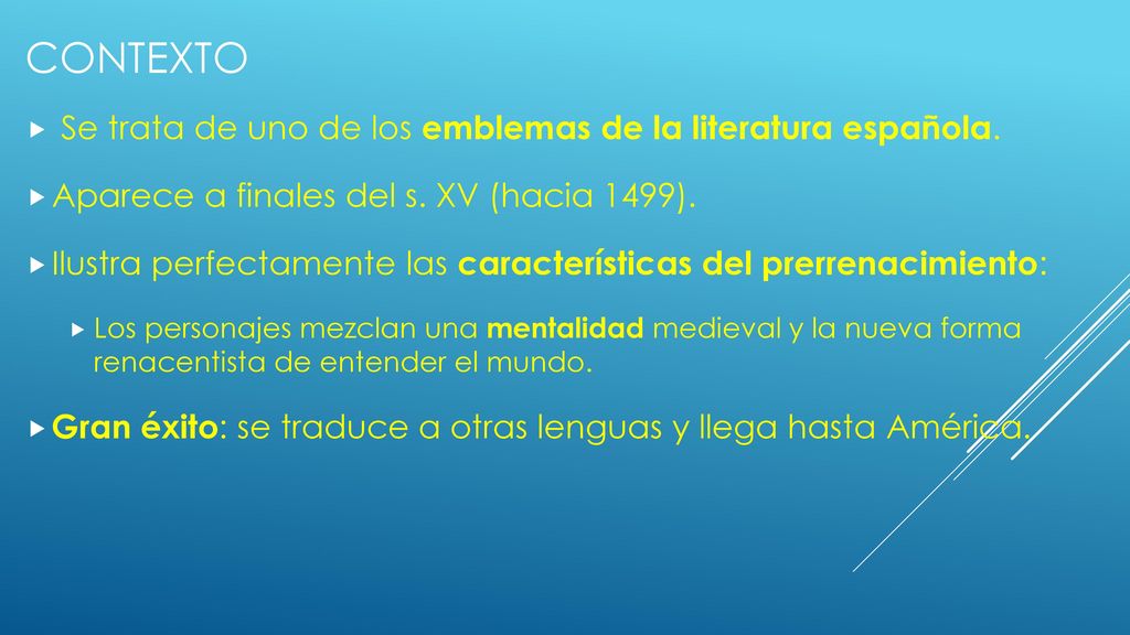 CONTEXTO Se trata de uno de los emblemas de la literatura española.