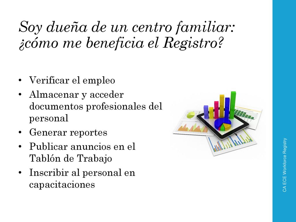 Soy dueña de un centro familiar: ¿cómo me beneficia el Registro