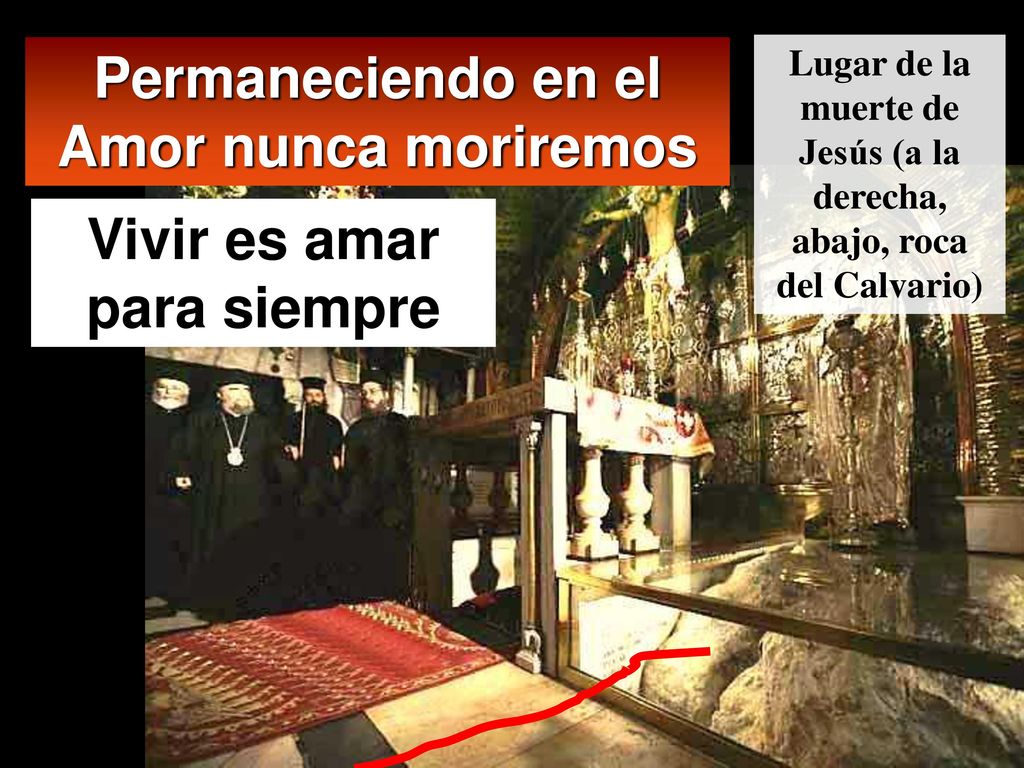 Permaneciendo en el Amor nunca moriremos Vivir es amar para siempre