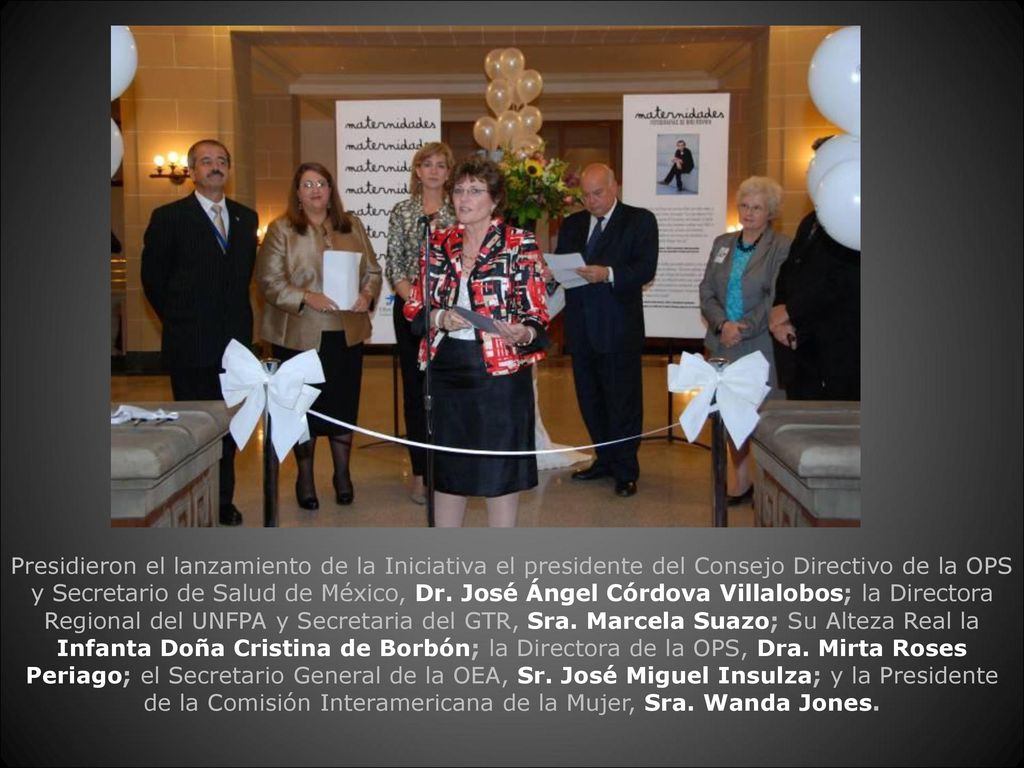 Presidieron el lanzamiento de la Iniciativa el presidente del Consejo Directivo de la OPS y Secretario de Salud de México, Dr.