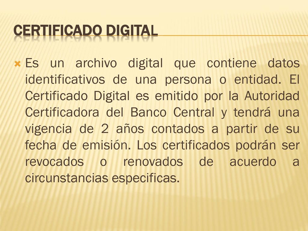 Certificado Digital