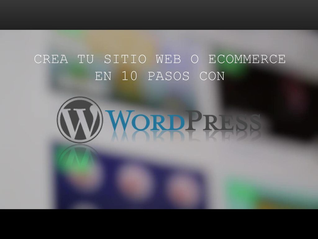 Crea tu sitio web o ecommerce en 10 pasos con