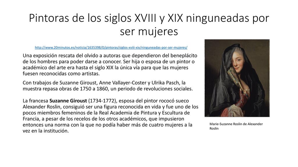 Pintoras de los siglos XVIII y XIX ninguneadas por ser mujeres