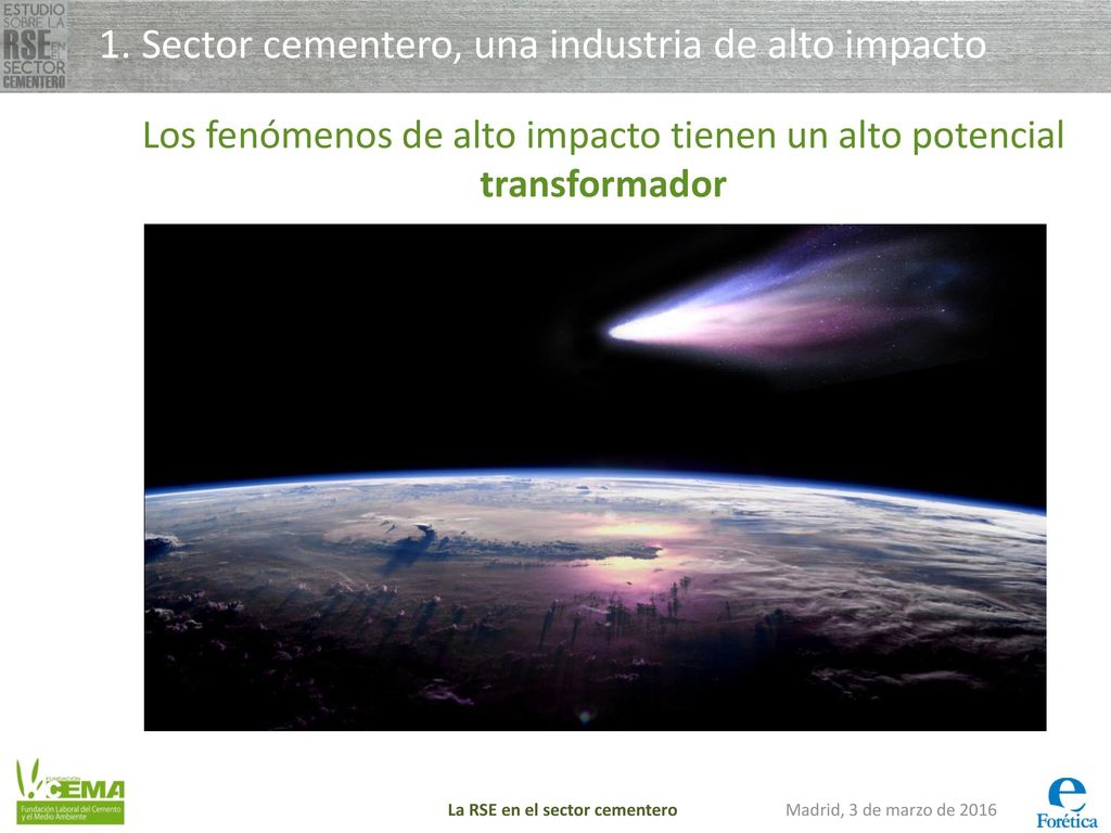 Los fenómenos de alto impacto tienen un alto potencial transformador