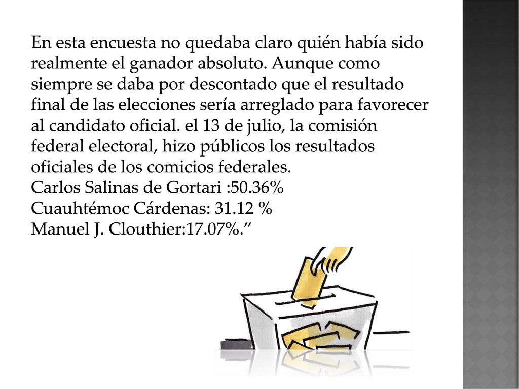 En esta encuesta no quedaba claro quién había sido realmente el ganador absoluto.