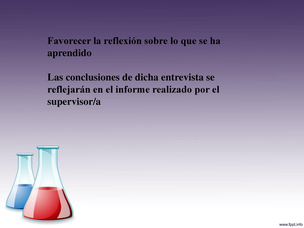 Favorecer la reflexión sobre lo que se ha aprendido