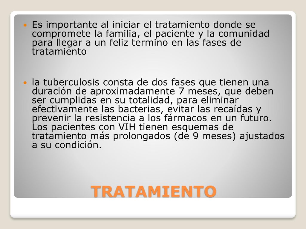 Es importante al iniciar el tratamiento donde se compromete la familia, el paciente y la comunidad para llegar a un feliz termino en las fases de tratamiento