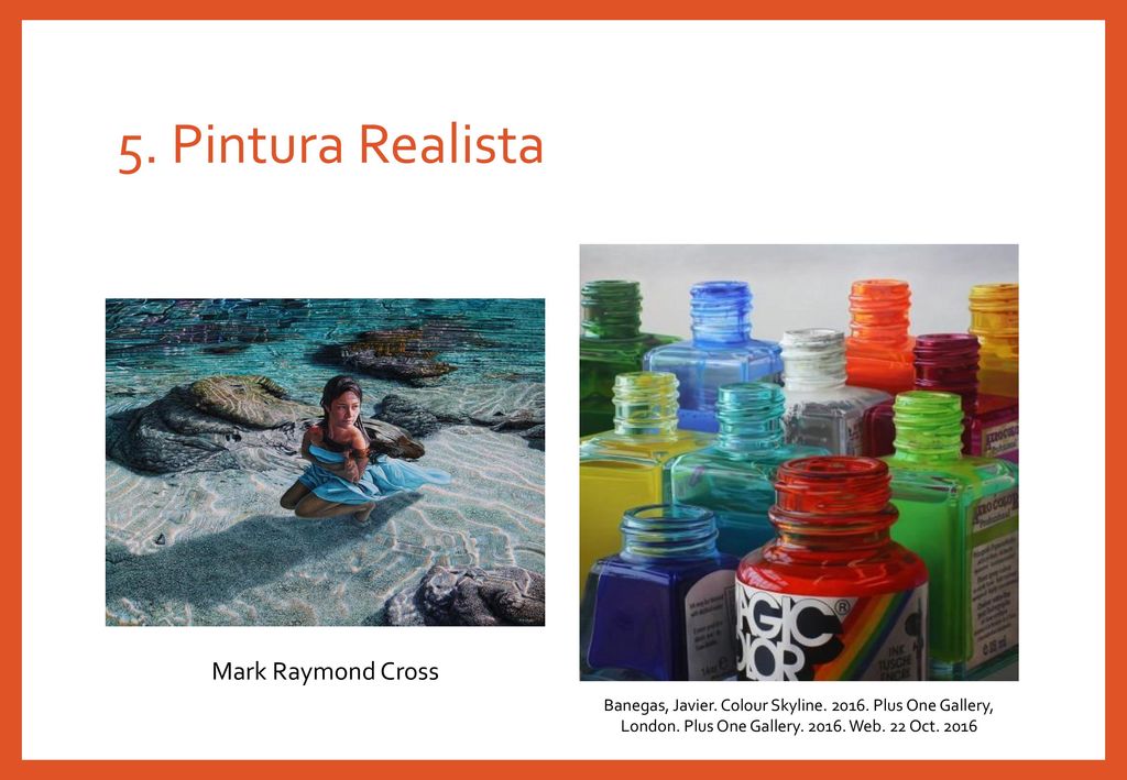 5. Pintura Realista Mark Raymond Cross
