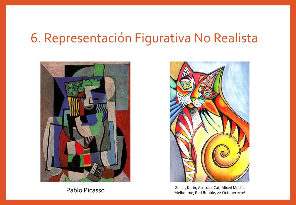 6. Representación Figurativa No Realista
