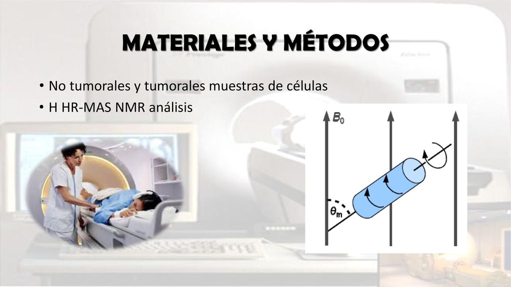 MATERIALES Y MÉTODOS No tumorales y tumorales muestras de células