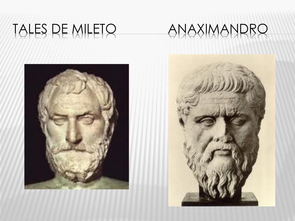 Tales De Mileto Anaximandro