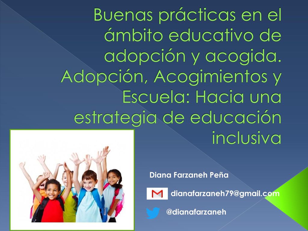 Buenas prácticas en el ámbito educativo de adopción y acogida