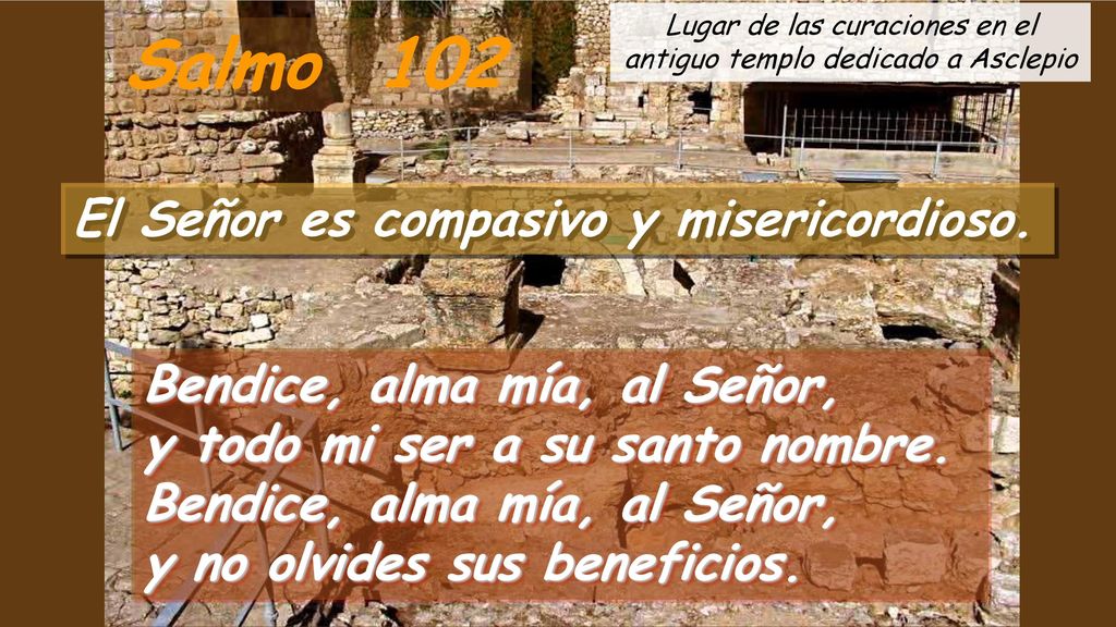 Lugar de las curaciones en el antiguo templo dedicado a Asclepio