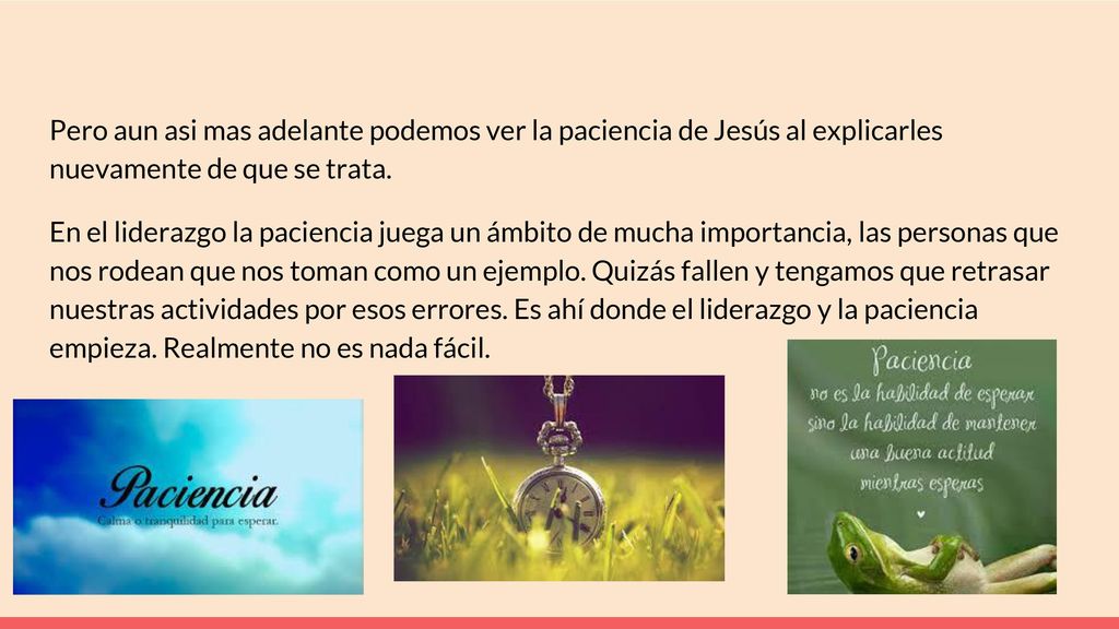 Pero aun asi mas adelante podemos ver la paciencia de Jesús al explicarles nuevamente de que se trata.