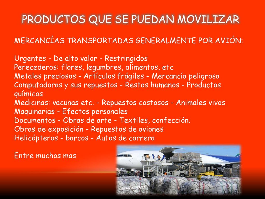 PRODUCTOS QUE SE PUEDAN MOVILIZAR