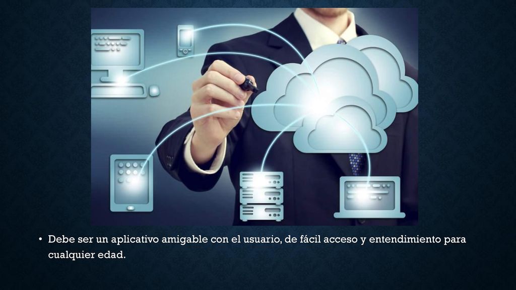 Debe ser un aplicativo amigable con el usuario, de fácil acceso y entendimiento para cualquier edad.