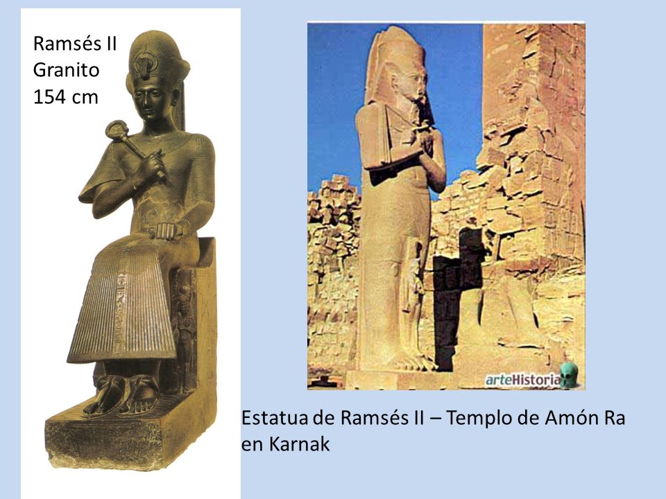 Ramsés II Granito 154 cm Estatua de Ramsés II – Templo de Amón Ra en Karnak