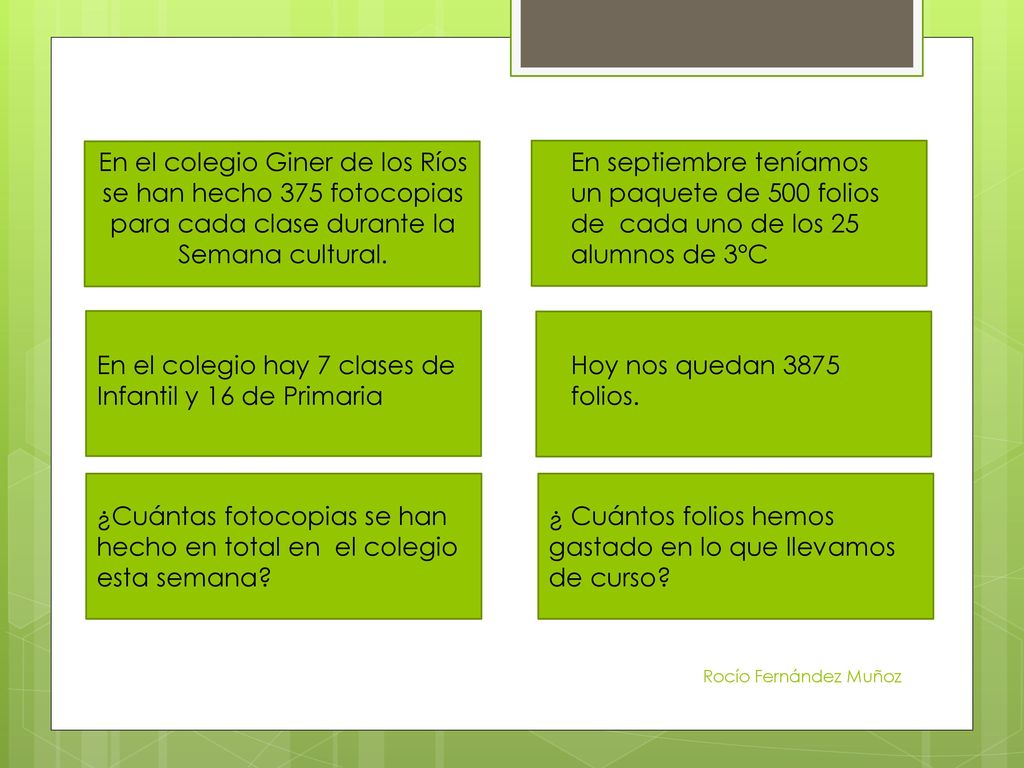 En el colegio hay 7 clases de Infantil y 16 de Primaria