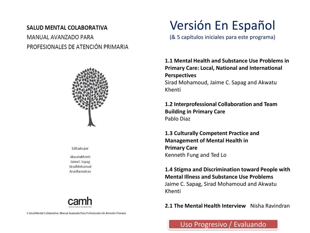 Versión En Español (& 5 capítulos iniciales para este programa)