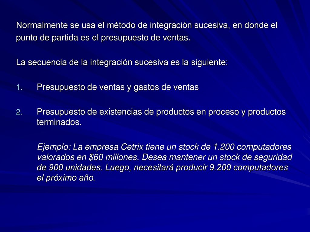 Normalmente se usa el método de integración sucesiva, en donde el