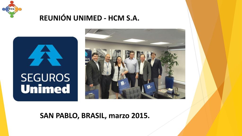 REUNIÓN UNIMED - HCM S.A. SAN PABLO, BRASIL, marzo 2015.
