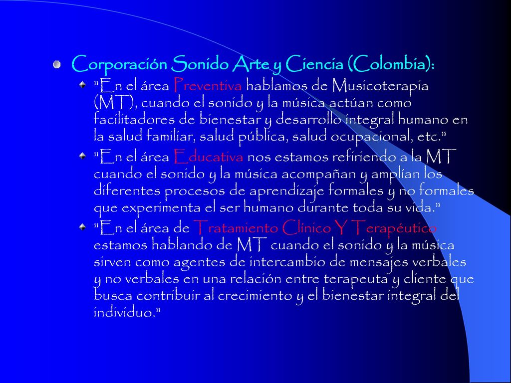 Corporación Sonido Arte y Ciencia (Colombia):