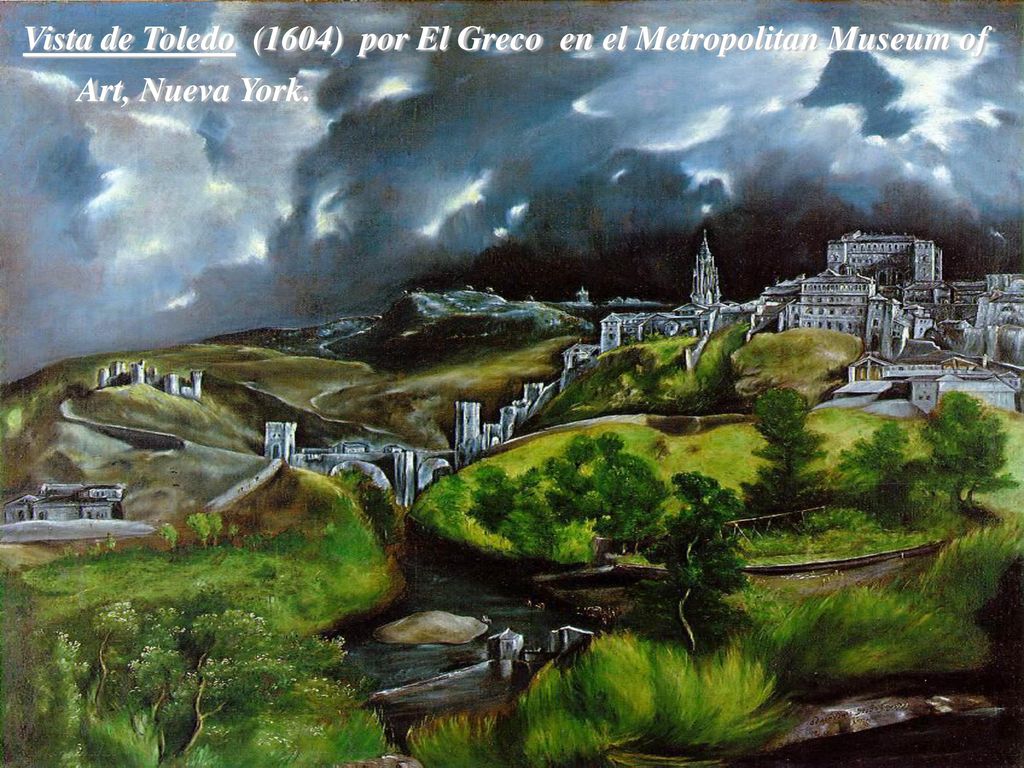 Vista de Toledo (1623) por El Greco en el Metropolitan Museum of