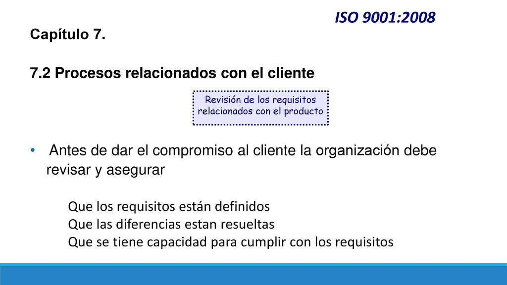 Revisión de los requisitos relacionados con el producto