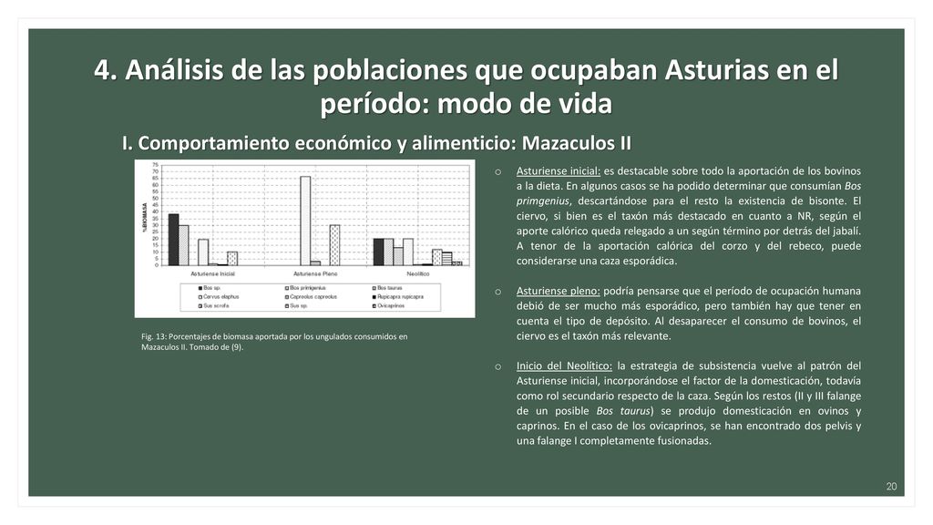 4. Análisis de las poblaciones que ocupaban Asturias en el período: modo de vida