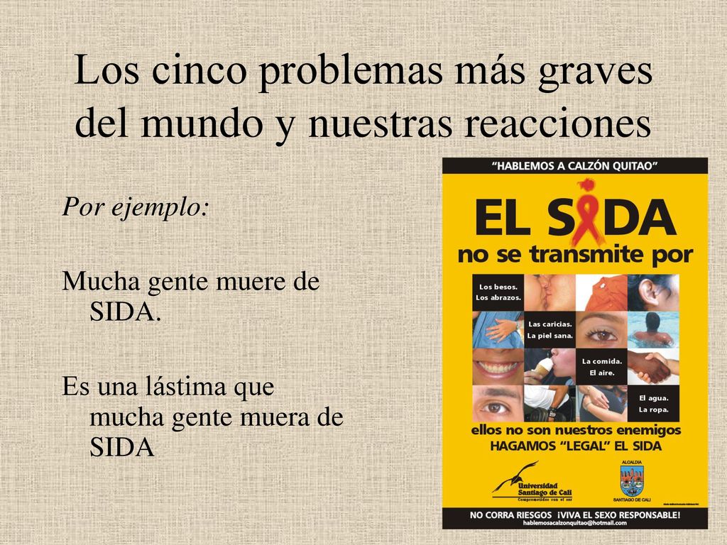 Los cinco problemas más graves del mundo y nuestras reacciones